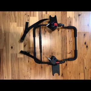 Car seat to stroller adapter